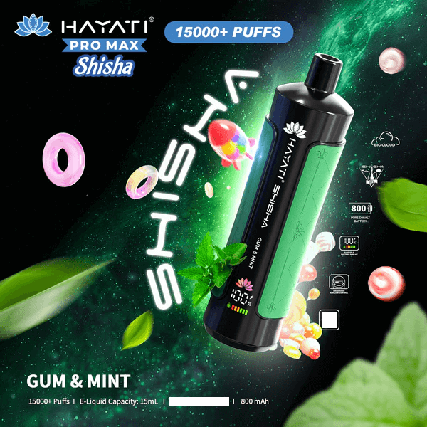 Hayati Shisha 15000 Schachtel Mit 10 Stück