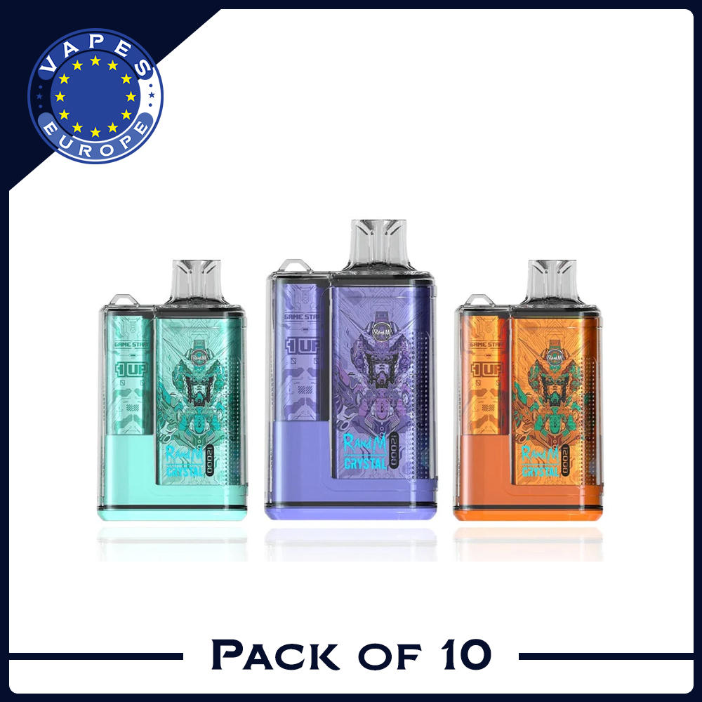 RandM Crystal 12000 | Box of 10 | Nur 99,99