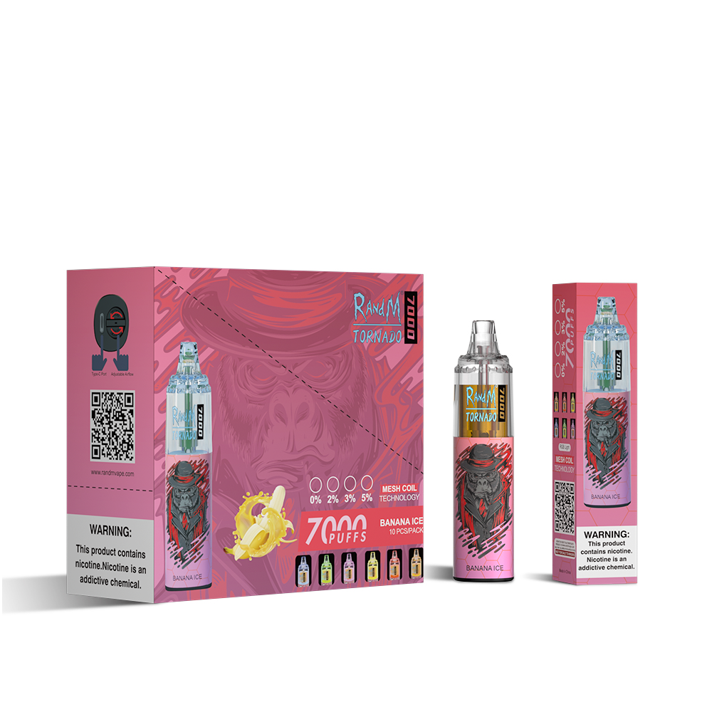 RAndM Tornado 7000 Züge Einweg Vape 10 Stück