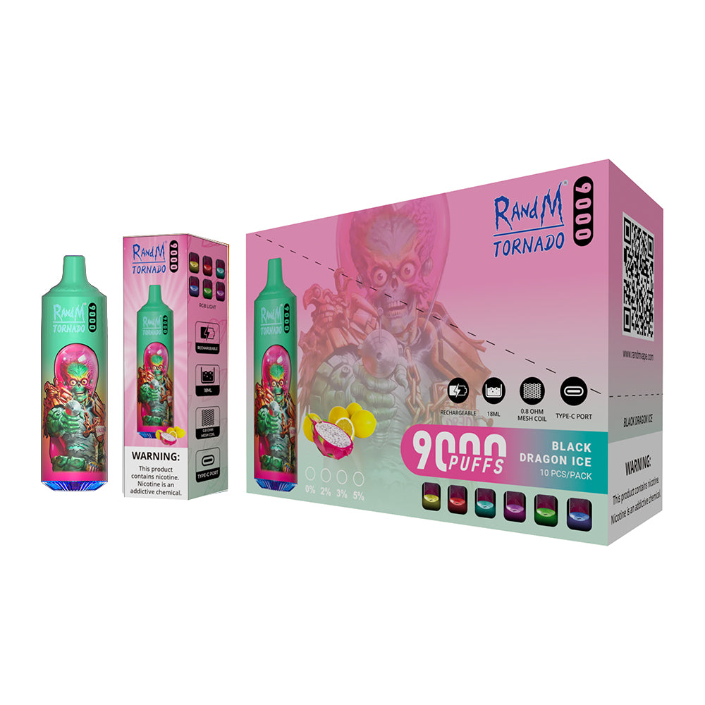 RAndM Tornado 9000 Einweg Vape | Nur 10,30 RAndM Tornado 9000 Einweg Vape | Nur 10,30