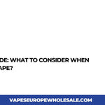 JNR Vapes Guide: Was ist bei der Auswahl eines Vapes zu beachten?