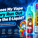 Warum ist der Vape-Akku leer, bevor das E-Liquid aufgebraucht ist?