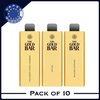 Gold Bar 4500 Puffs Disposable Vape Box of 10