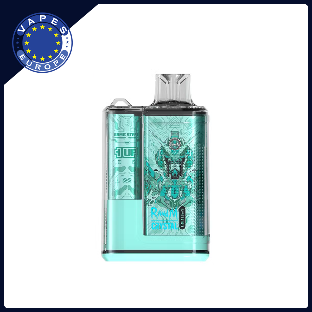 elfbar elfa master akku ELF Box Digital RAndM Tornado 30000 Puffs Blue Razz Ice main image 1