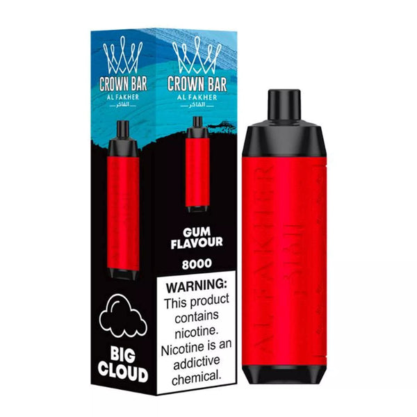 al fakher crown bar 8000 deutschland Al Fakher Crown Bar 8000 Disposable Vape (Box of 10)