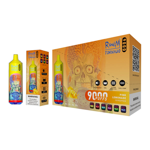 RAndM Tornado 9000 Einweg Vape | Nur 10,30 RAndM Tornado 9000 Einweg Vape | Nur 10,30